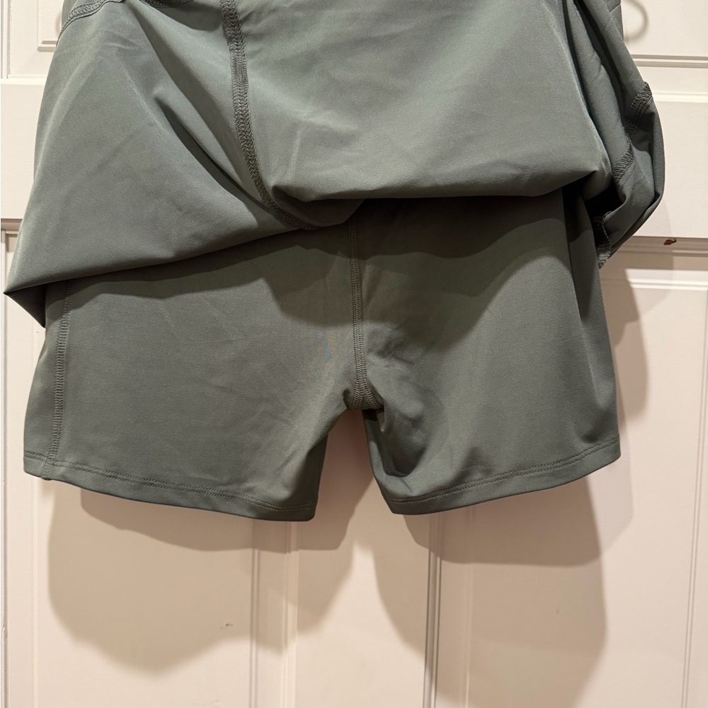 RBX Athletic Skort in Sage Green - Picture 6 of 7